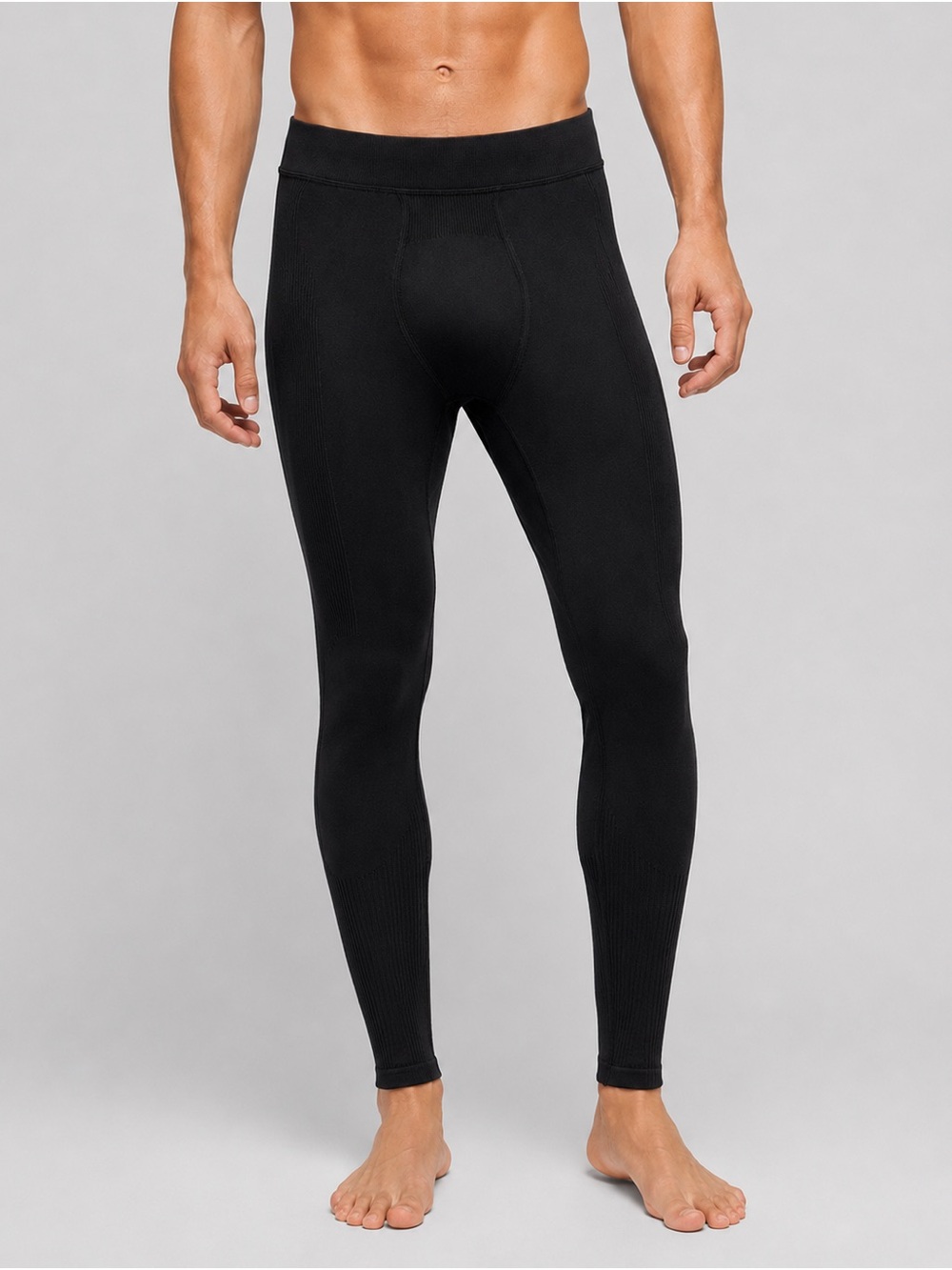 Lululemon Keep The Heat Thermal Tight Wool Blend Baselayer Sz S Black EUC